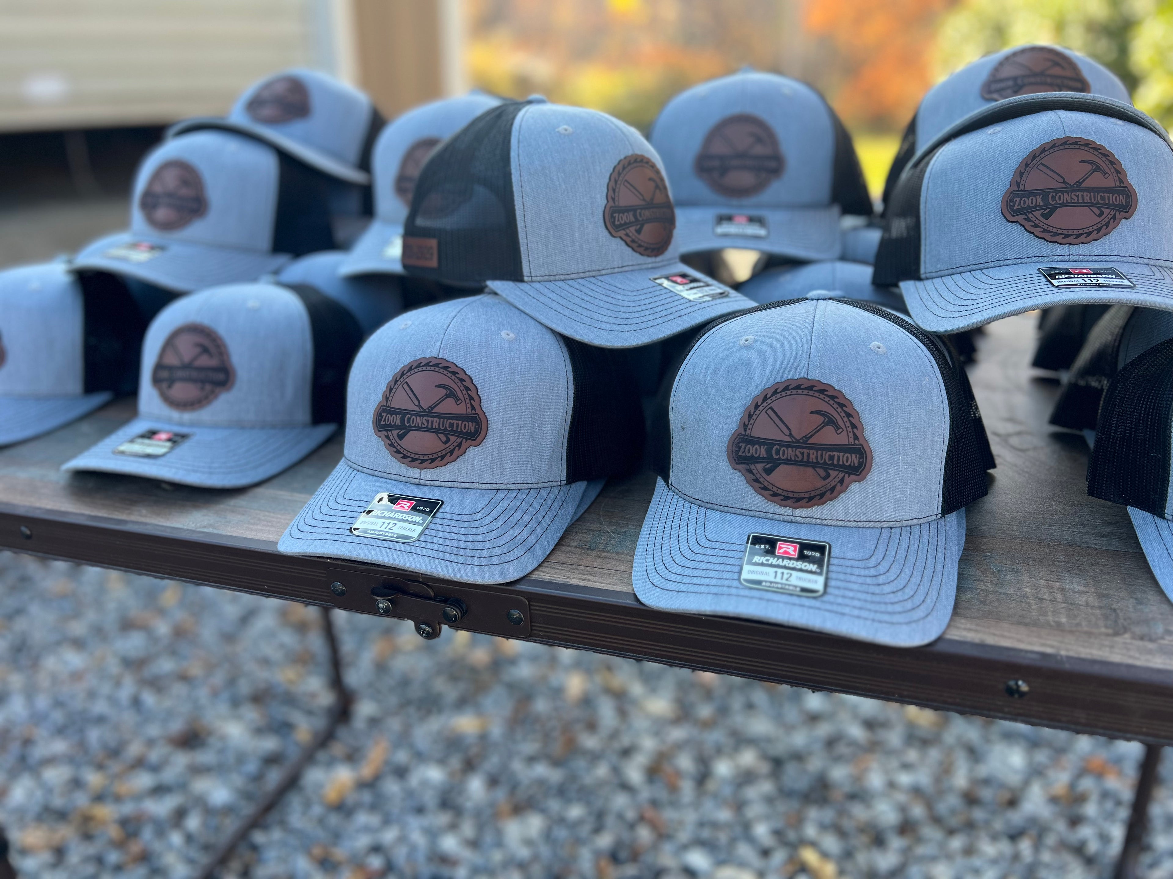 Custom Leather Patch Hat
